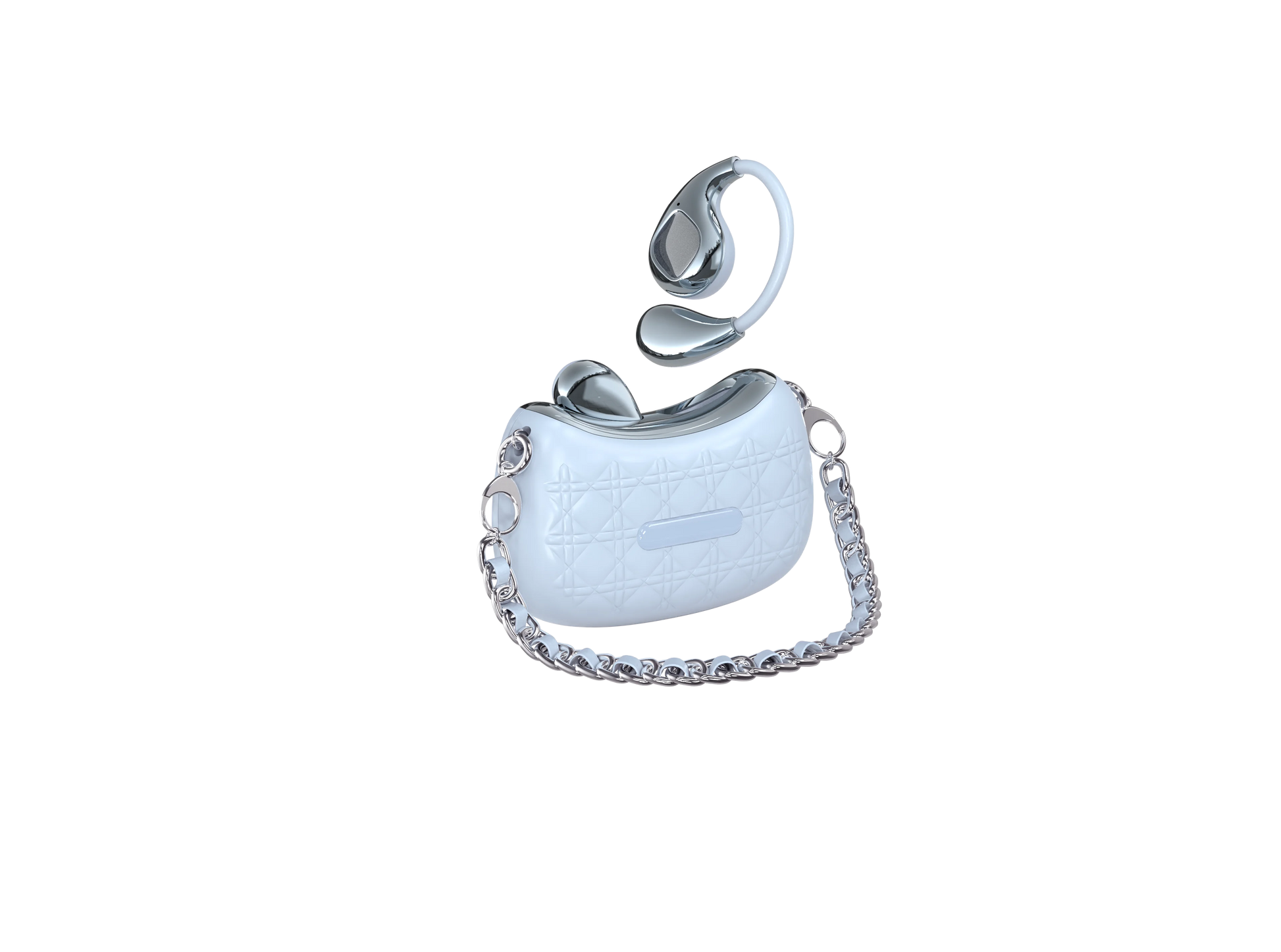 JMT-634058 YX46 Wireless Earbuds with LED Battery Indicator and Stylish Beauty Bag Case