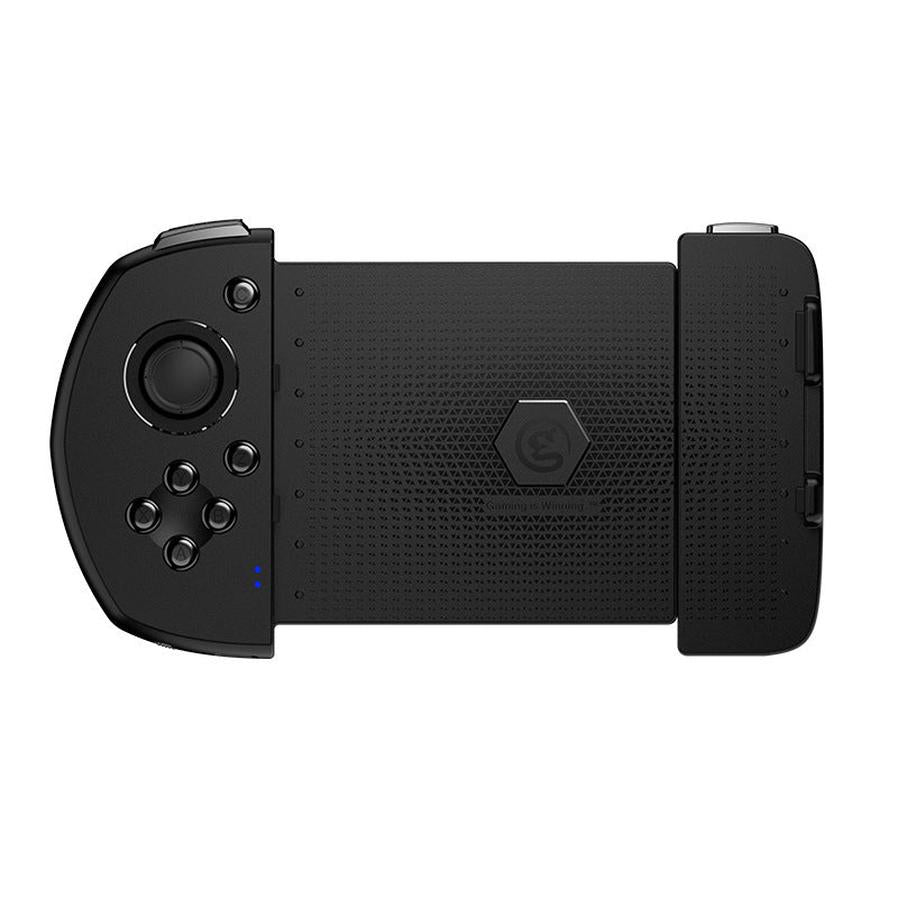 JMT-634506 Bluetooth Wireless Gaming Controller with One-Handed Grip - Model G6, Compatible with iOS Devices, Features 240mAh Rechargeable Battery, 70-80 Hours Playtime