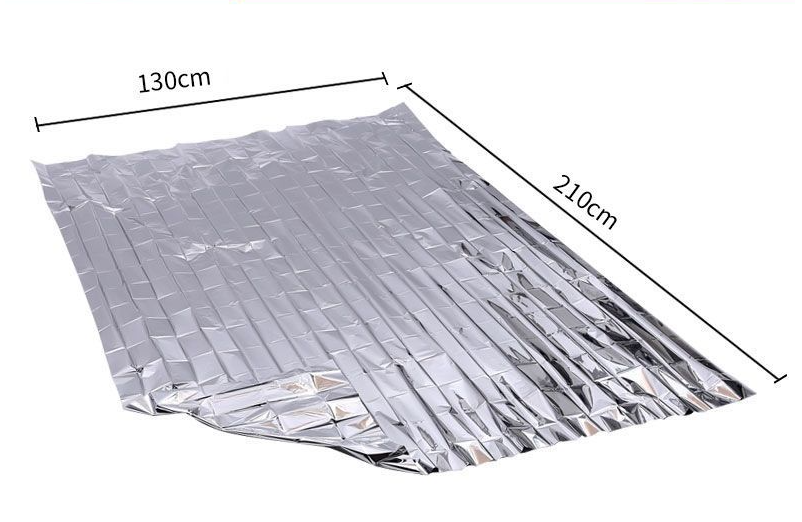 JMT-634890 Emergency Survival Kit with Life-Saving Thermal Blanket for Outdoor Situations