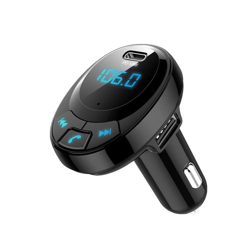 JMT-635018 Bluetooth Car MP3 Player with Dual USB Ports and Digital Display, Supports FM Modulation and 12-24V Power Supply