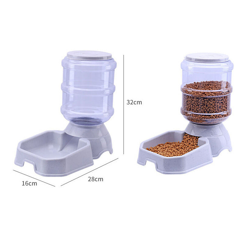 JMT-635210 Automatic Pet Feeder for Dogs and Cats - 3.8L Capacity, Made of Durable PP Plastic
