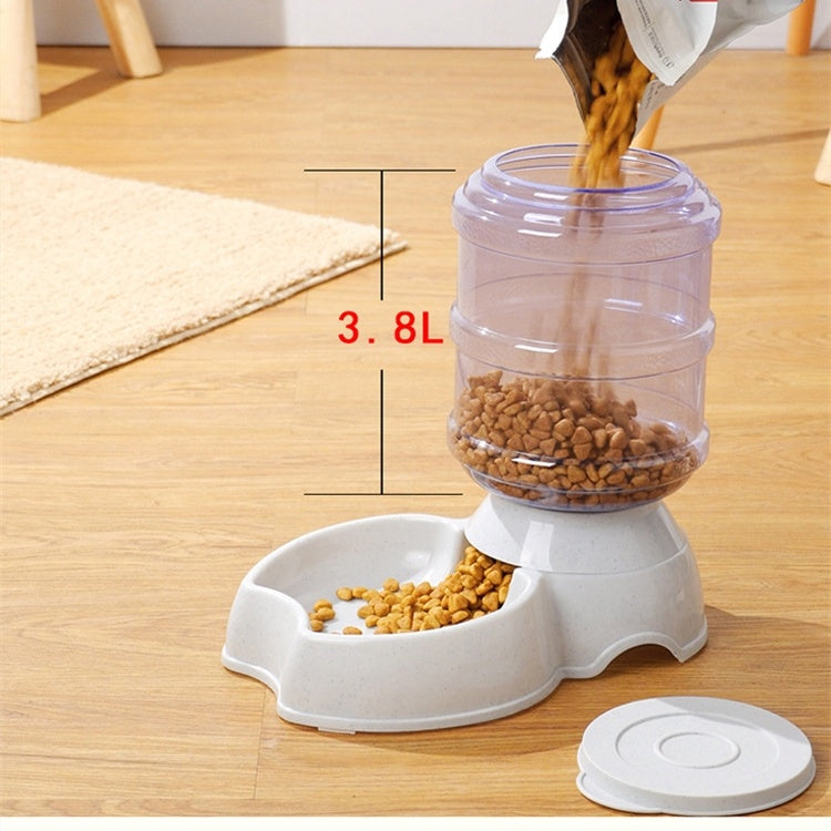 JMT-635210 Automatic Pet Feeder for Dogs and Cats - 3.8L Capacity, Made of Durable PP Plastic