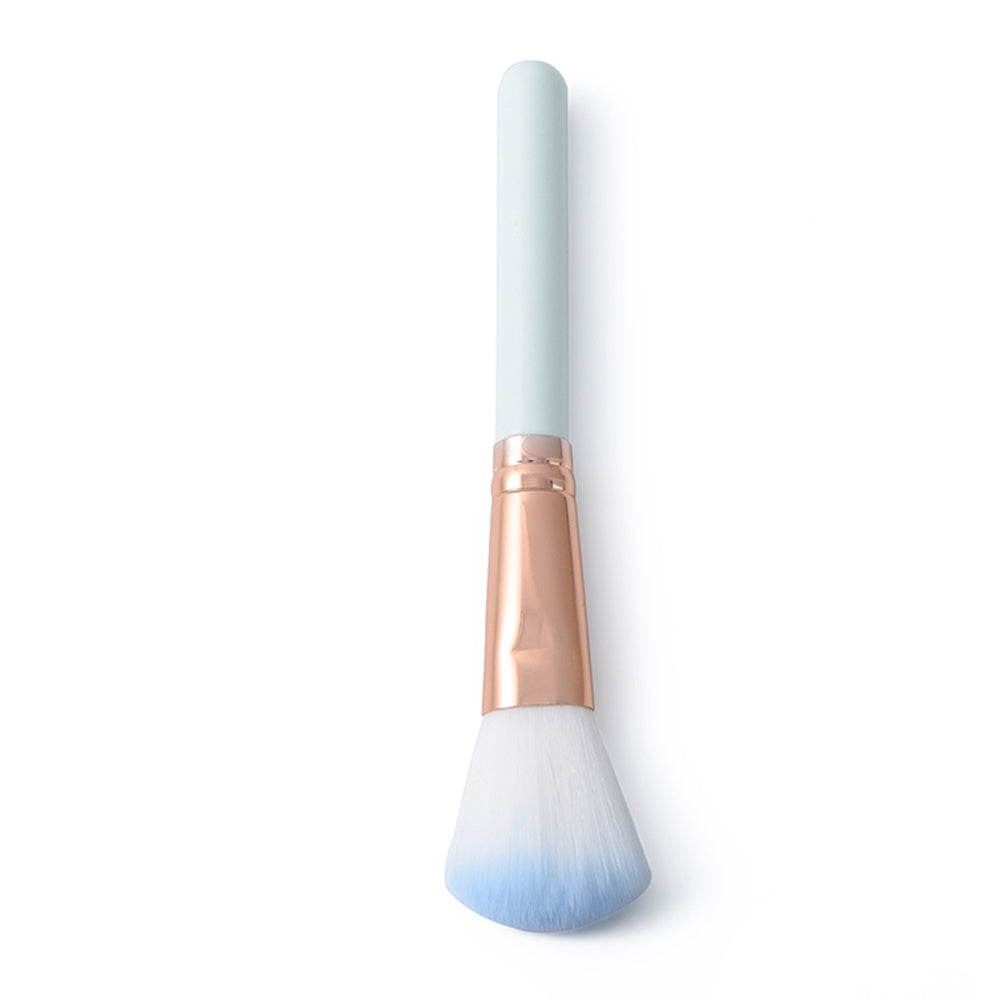 JMT-635466 Mini 5-Piece Makeup Brush Set with Short Plastic Handles and Soft Fiber Bristles
