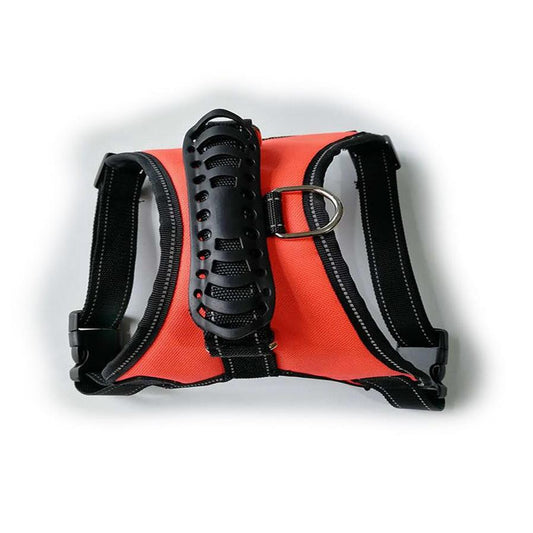 JMT-635530 Comfortable No-Strangle Dog Chest Strap Made of Oxford Cloth, EVA, and Mesh for All Dog Sizes