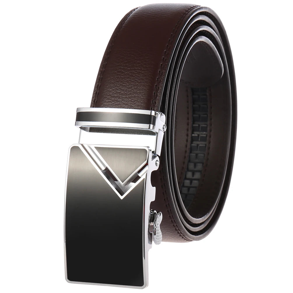 JMT-635786 Men's Automatic Waist Belt with Adjustable Closure - Model LY88362-1