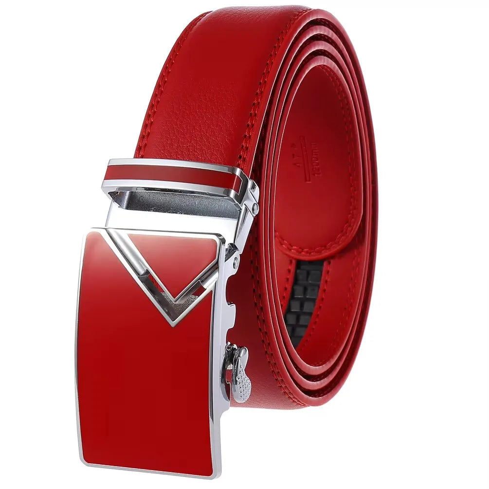 JMT-635786 Men's Automatic Waist Belt with Adjustable Closure - Model LY88362-1