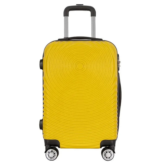 JMT-635914 Lightweight ABS 4-Wheel Trolley Suitcase Travel Bag with Expandable Storage
