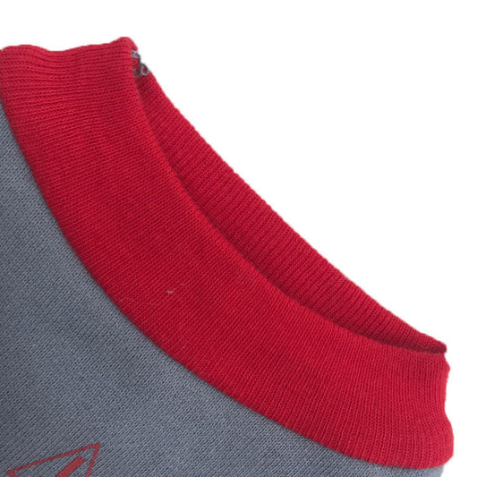 JMT-636106 Flannelette Pet Vest in Grey with Edge Color Options