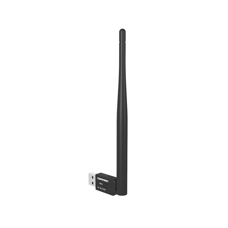 JMT-636362 USB 2.0 Mini WiFi Adapter, 300 Mbps Wireless Receiver with 802.11n Support