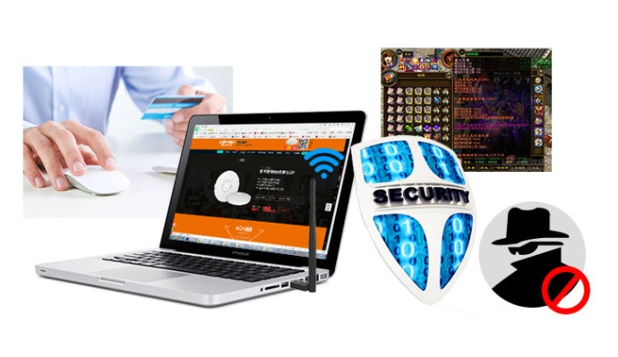 JMT-636362 USB 2.0 Mini WiFi Adapter, 300 Mbps Wireless Receiver with 802.11n Support