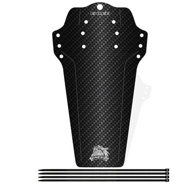 JMT-636554 Universal Mountain Bike Mudguard with Carbon Fiber Pattern Design