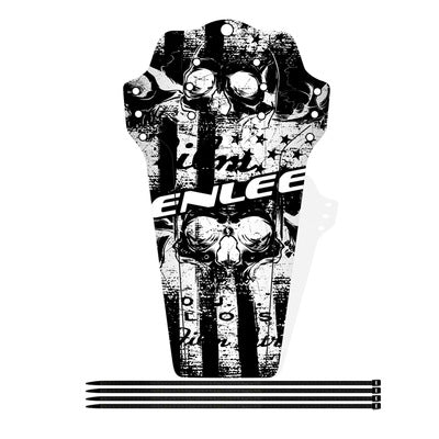 JMT-636554 Universal Mountain Bike Mudguard with Carbon Fiber Pattern Design