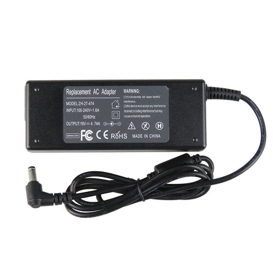 JMT-636682 90W Universal Notebook Power Adapter with 20 DC Heads for Laptops, Monitors, and Tablets