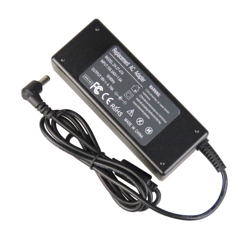 JMT-636682 90W Universal Notebook Power Adapter with 20 DC Heads for Laptops, Monitors, and Tablets