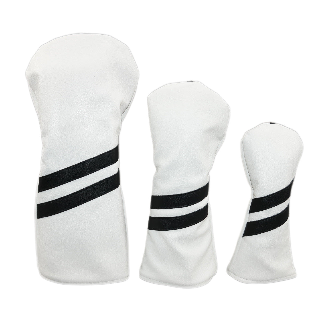 JMT-637194 Wood Rod Head Cover with Two Oblique Strips - Available in Multiple Colors and Quick Delivery