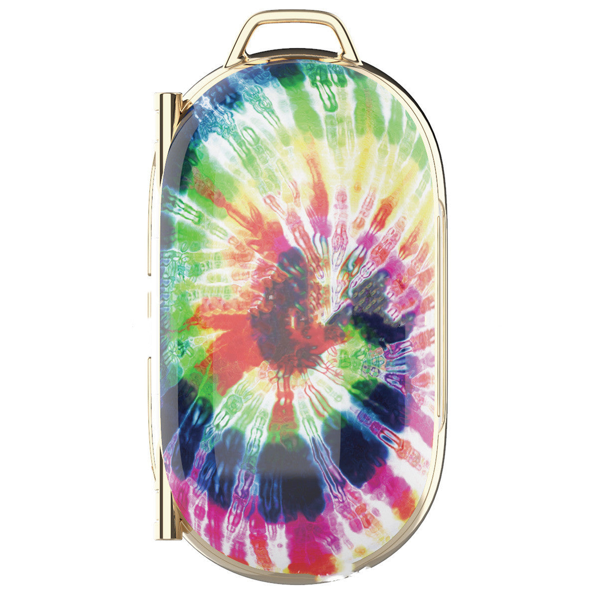 JMT-637322 Electroplated Hard Shell Bluetooth Headset Cover for iPhone Models - Simple Flip Design in Lattice Pattern