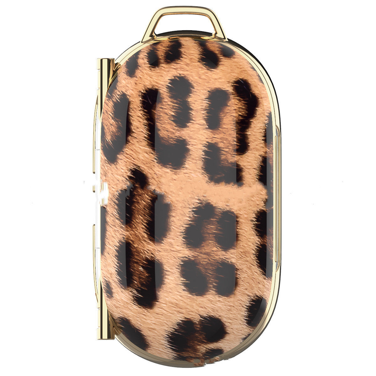 JMT-637322 Electroplated Hard Shell Bluetooth Headset Cover for iPhone Models - Simple Flip Design in Lattice Pattern