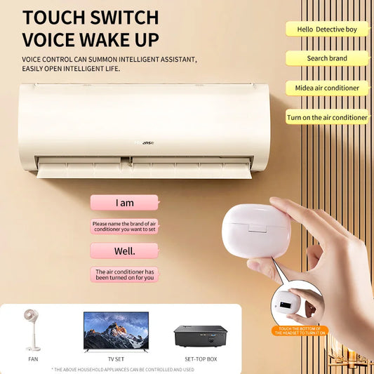 JMT-637514 AI-Driven TWS Bluetooth Headset with Voice Control and LED Display for Home Use