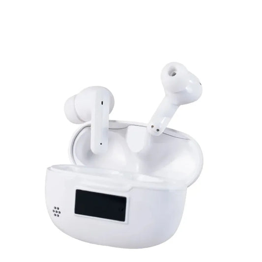 JMT-637514 AI-Driven TWS Bluetooth Headset with Voice Control and LED Display for Home Use
