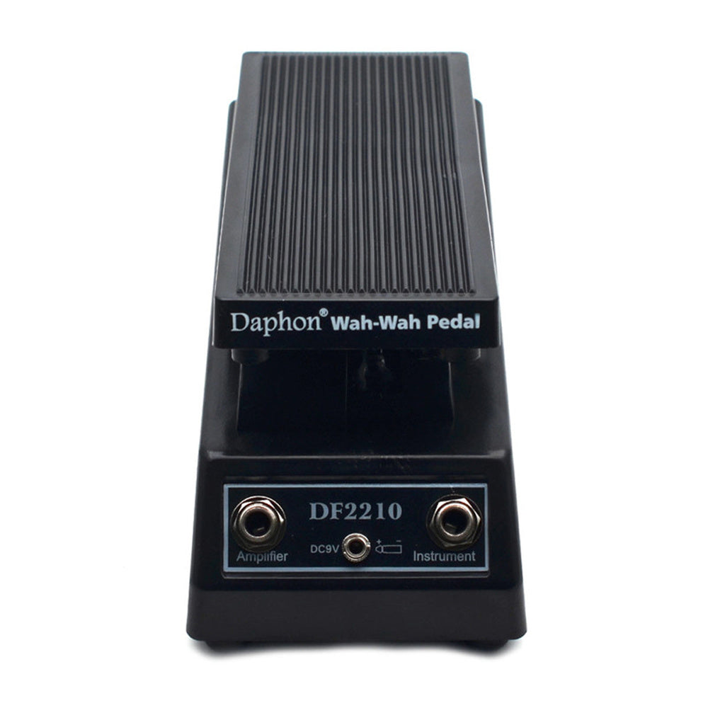 JMT-637514 Classic Wah Pedal - Black, 9V Power, 3.5mm Jack, Compact Design