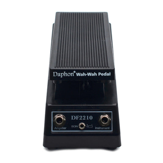 JMT-637514 Classic Wah Pedal - Black, 9V Power, 3.5mm Jack, Compact Design