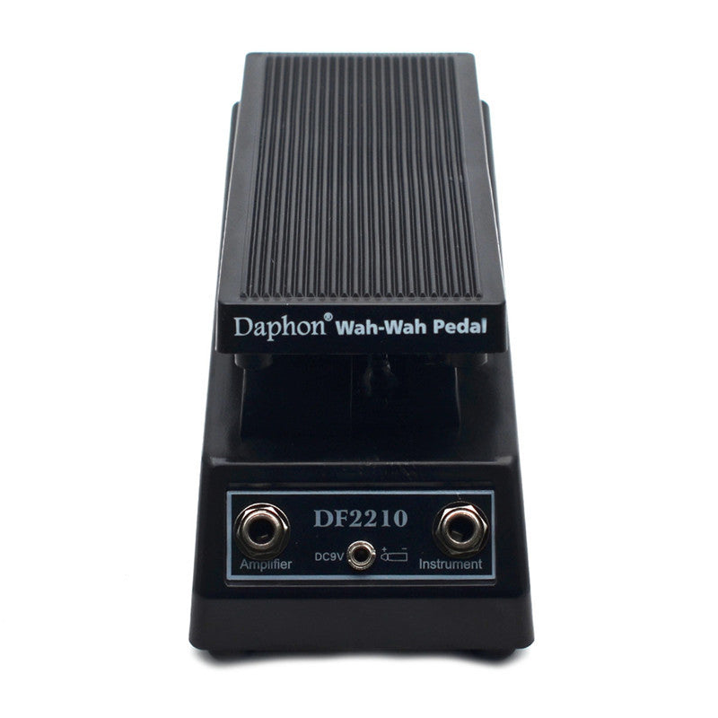 JMT-637514 Classic Wah Pedal - Black, 9V Power, 3.5mm Jack, Compact Design