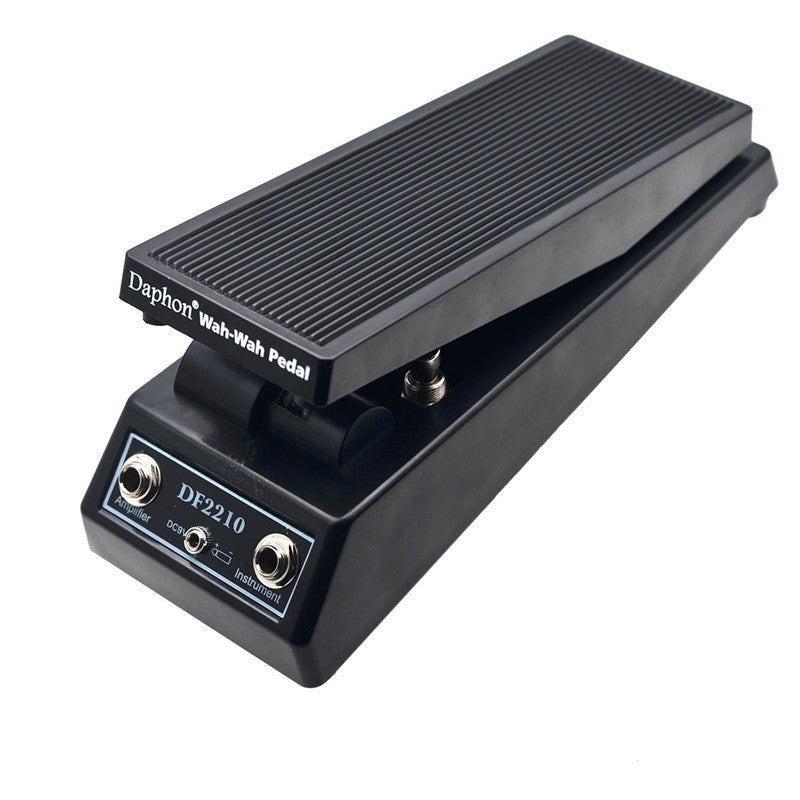 JMT-637514 Classic Wah Pedal - Black, 9V Power, 3.5mm Jack, Compact Design