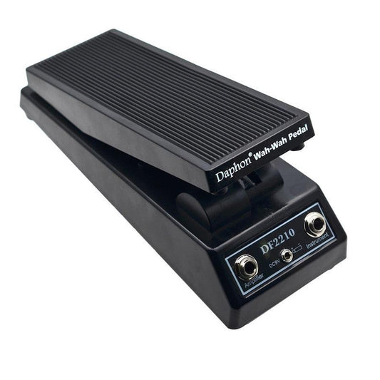 JMT-637514 Classic Wah Pedal - Black, 9V Power, 3.5mm Jack, Compact Design