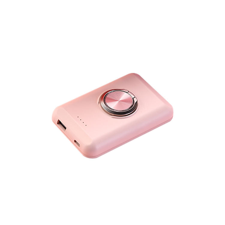 JMT-637514 Ultra-Thin Magnetic Portable Power Bank with Multi-U Port Output - 5000mAh, Fast Charging