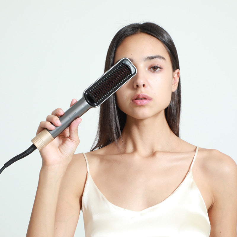 JMT-638474 Ceramic Hair Straightener with Adjustable Temperature Control for Wet and Dry Use