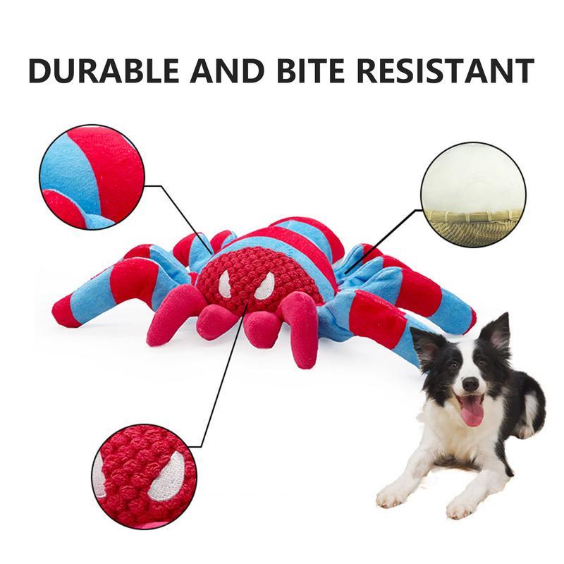 JMT-638474 Interactive Bite-Resistant Teddy Toy for Dog Tooth Cleaning and Boredom Relief for Medium and Large Dogs