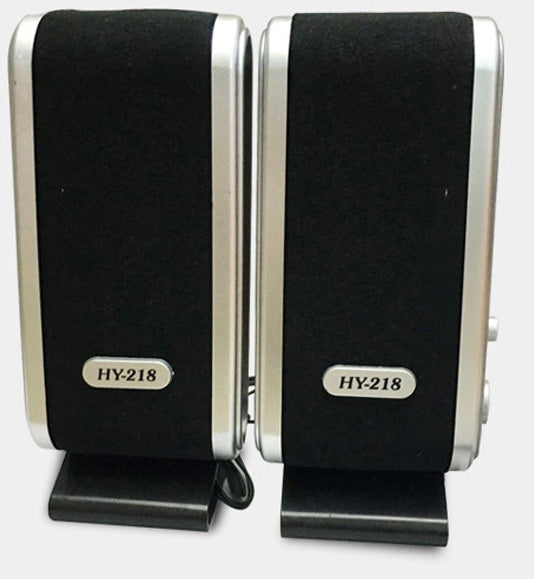 JMT-638666 Compact USB Mini Speaker with 2x3W Output Power and 150Hz-20kHz Frequency Response
