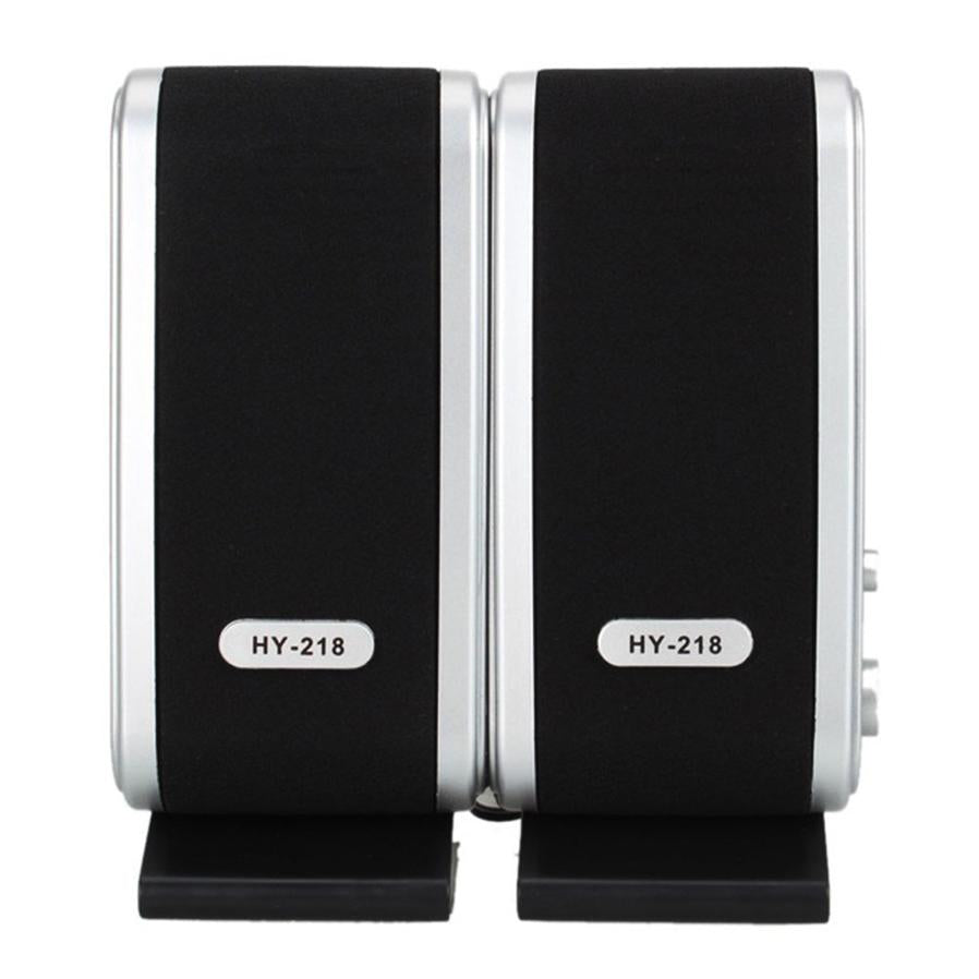 JMT-638666 Compact USB Mini Speaker with 2x3W Output Power and 150Hz-20kHz Frequency Response