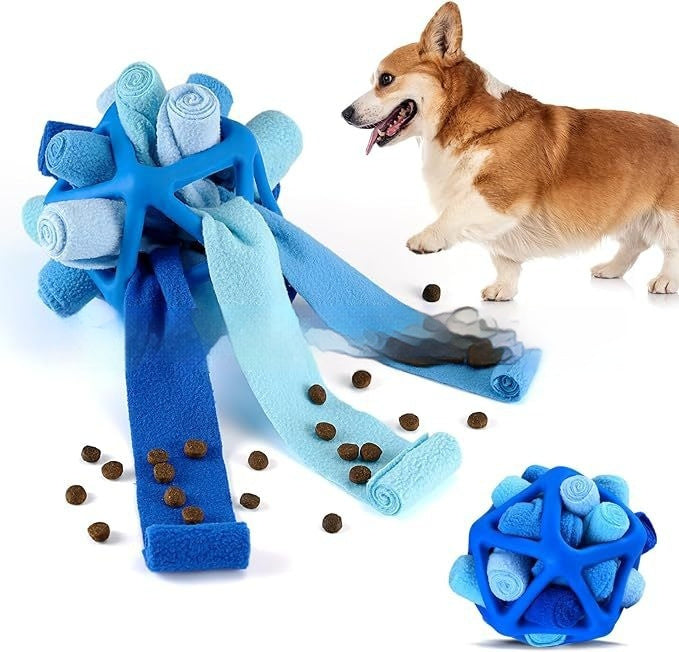 JMT-638794 Interactive Pet Sniffing Ball - Colorful Chew Toy for Enrichment and Play