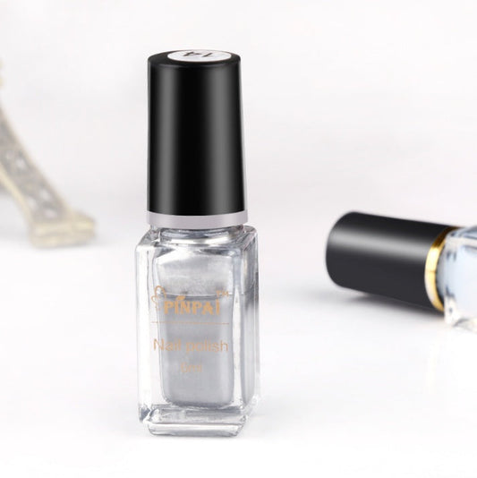 JMT-638794 Mirror Silver Nail Polish - 6ml Environmental Formula for Stunning Manicures