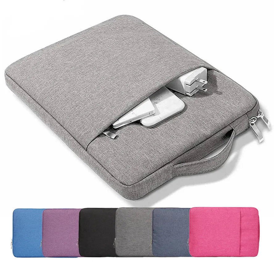 JMT-638986 Waterproof Slim Laptop Sleeve Bag for Office Use - High-Quality Canvas Carrying Cover