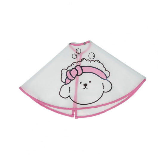 JMT-639114 Adjustable Waterproof Pet Cloak with Cartoon Print for Dog Grooming