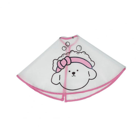 JMT-639114 Adjustable Waterproof Pet Cloak with Cartoon Print for Dog Grooming