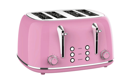 JMT-639306 Automatic Electric Toaster with Pop-Up and Reheat Function for Household Bread Baking