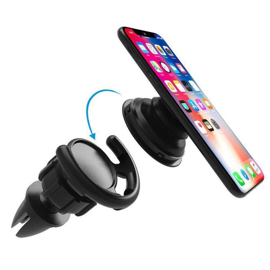 JMT-639498 Air Outlet Airbag Mobile Phone Holder - Paste Type ABS+TPU Bracket