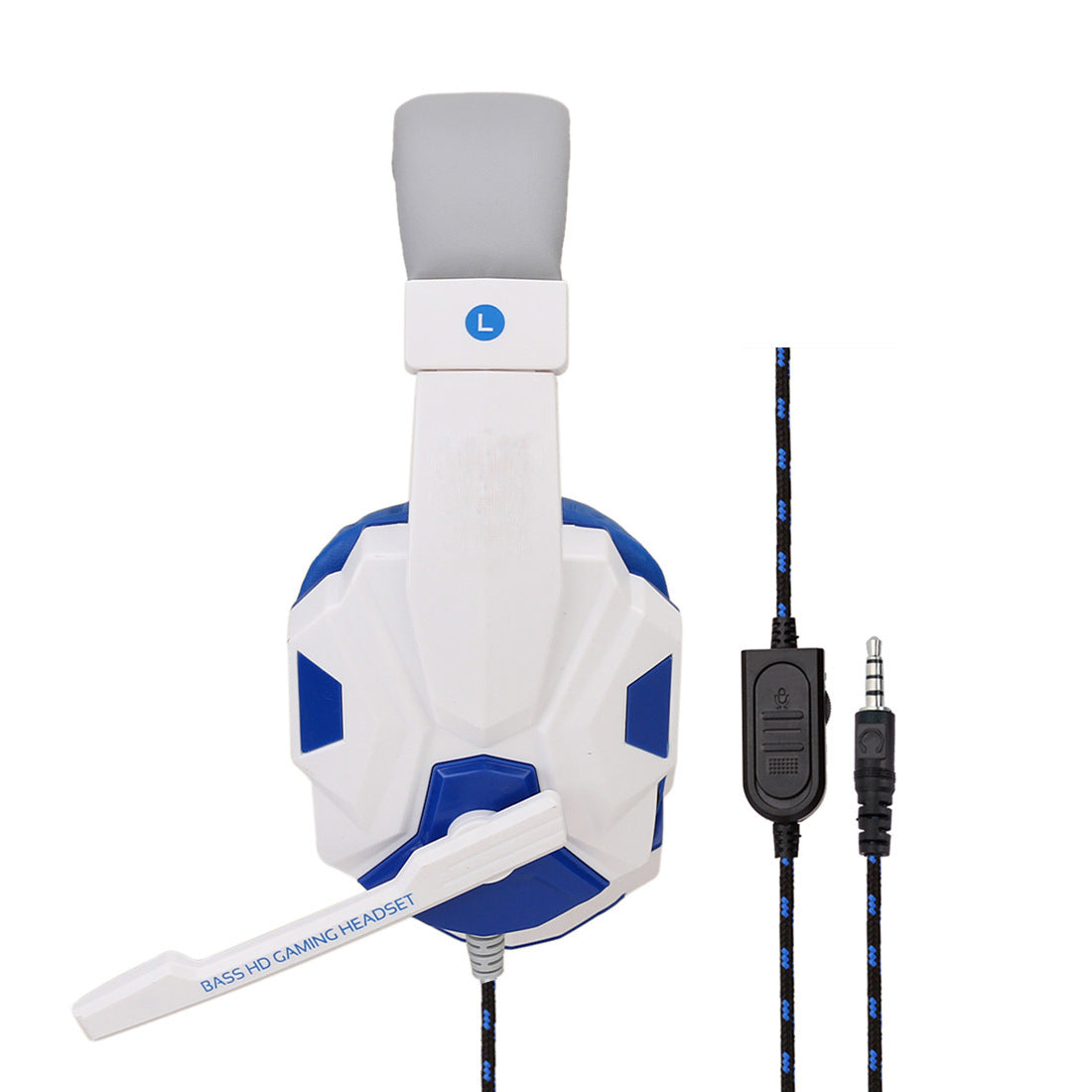 JMT-640138 Wired Headphones with Ear Protection Compatibility for Computer Use - Multiple Color Options Available