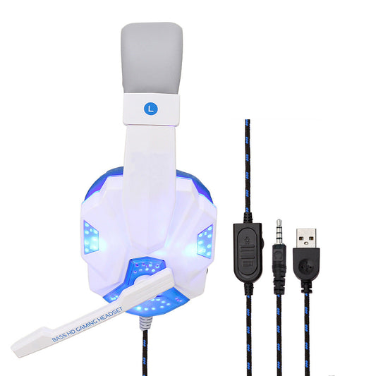 JMT-640138 Wired Headphones with Ear Protection Compatibility for Computer Use - Multiple Color Options Available