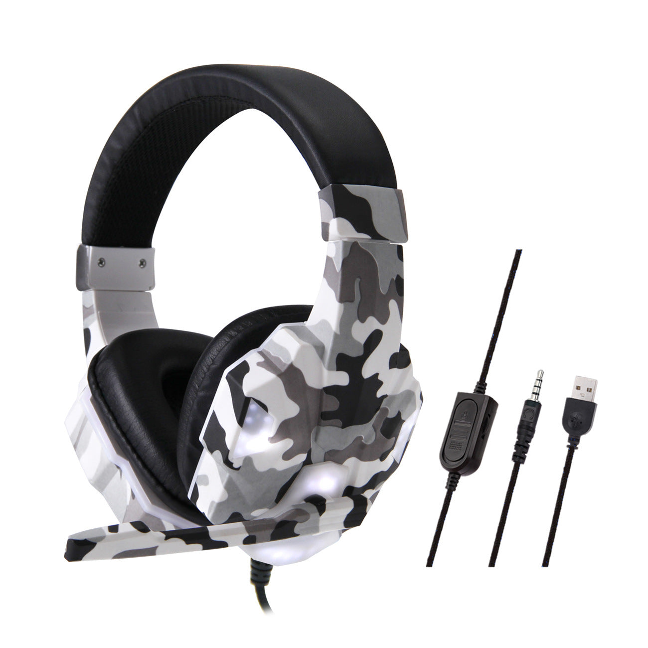 JMT-640138 Wired Headphones with Ear Protection Compatibility for Computer Use - Multiple Color Options Available