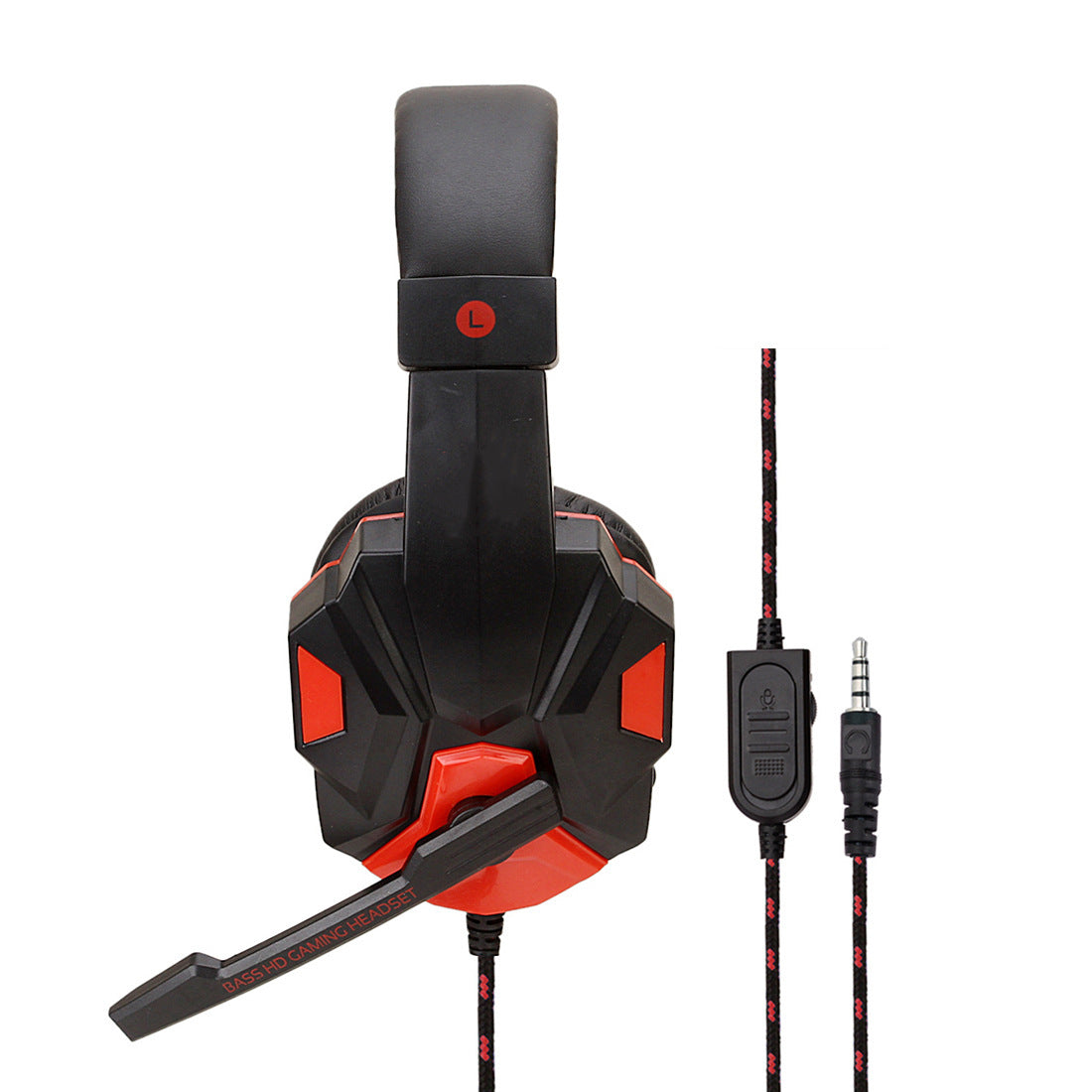 JMT-640138 Wired Headphones with Ear Protection Compatibility for Computer Use - Multiple Color Options Available