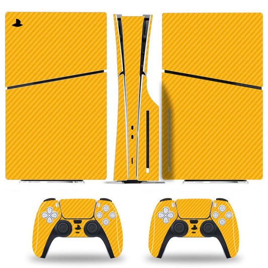 JMT-640266 Protective Color Film Sticker for Sony PS5 Slim Digital Optical Drive – Removable Adhesive Screen Protector