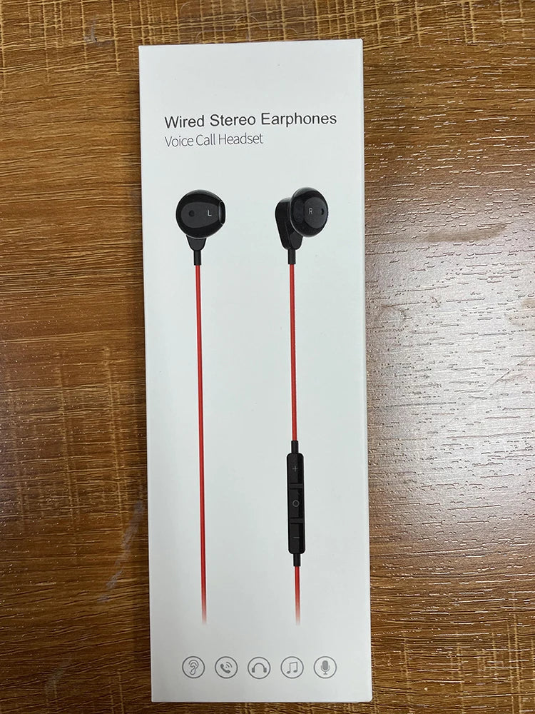 JMT-640458 Noise-Cancelling USB-C In-Ear Headphones with Microphone and Stereo Sound