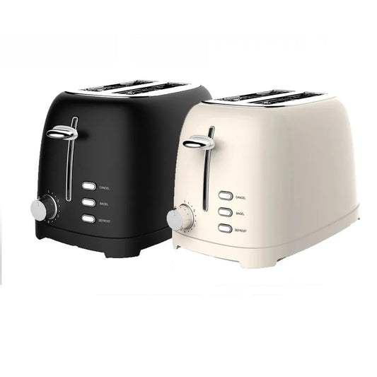 JMT-640458 Stainless Steel 2-Slice Retro Toaster for Waffles and Bread