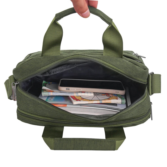 JMT-640458 Waterproof Nylon Laptop Bag for Men - Versatile Crossbody Sling Briefcase