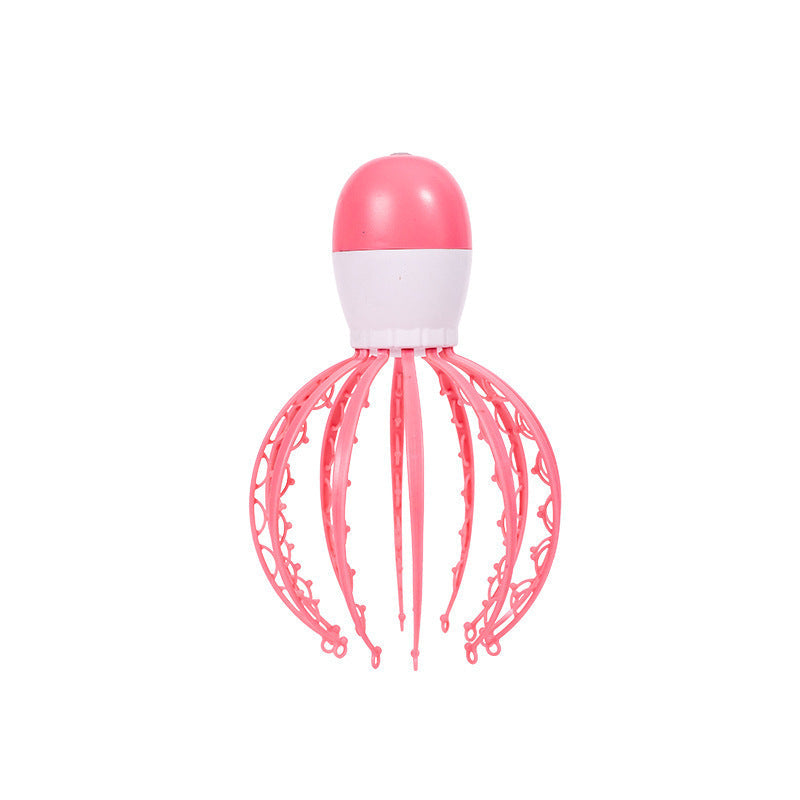 JMT-640778 Rechargeable Head Massager with Scalp Kneading and Relaxation Features