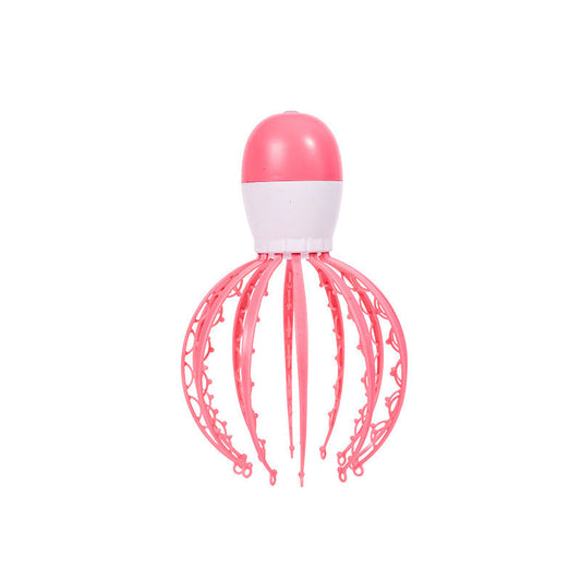 JMT-640778 Rechargeable Head Massager with Scalp Kneading and Relaxation Features